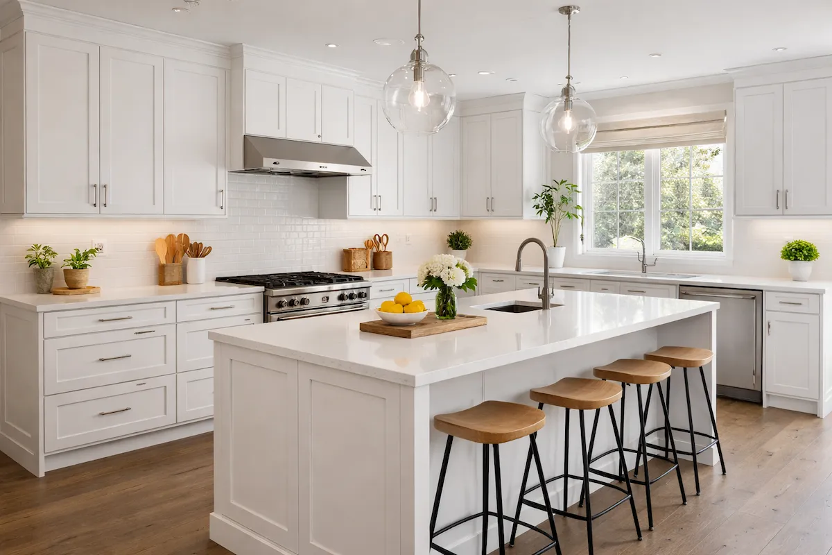 Fitted kitchen project Leicester